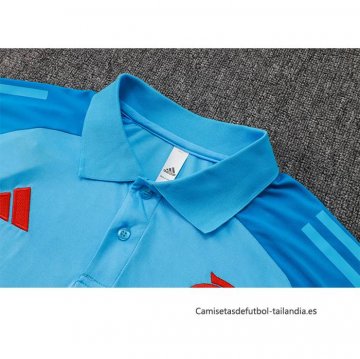 Conjunto Polo del Flamengo 2024-2025 Azul