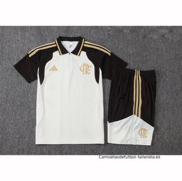 Conjunto Polo del Flamengo 2026-2027 Crema