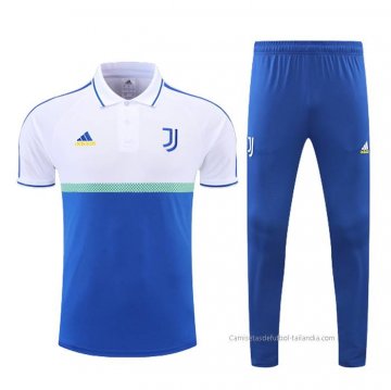 Conjunto Polo del Juventus 2022-2023 Blanco y Azul Conjunto Polo del Juventus 2022-2023 Blanco y Azul