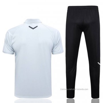 Conjunto Polo del Manchester City 2023-2024 Gris