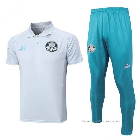 Conjunto Polo del Palmeiras 2023-2024 Gris - Haga un click en la imagen para cerrar