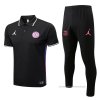 Conjunto Polo del Paris Saint-Germain Jordan 2022-2023 Negro