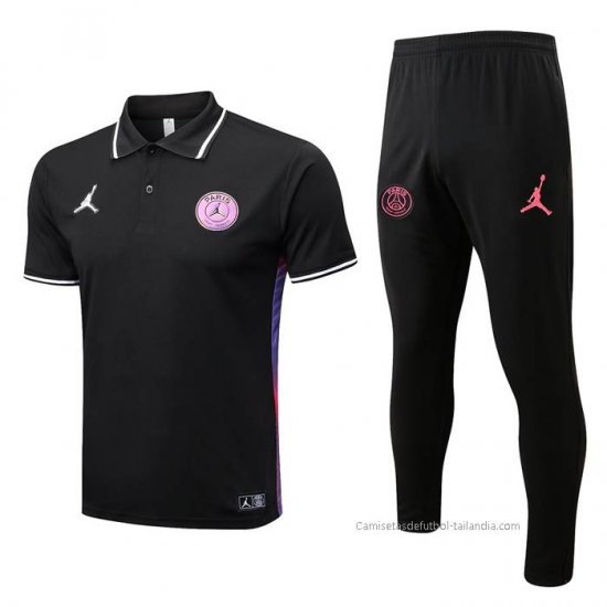 Conjunto Polo del Paris Saint-Germain Jordan 2022-2023 Negro - Haga un click en la imagen para cerrar