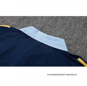 Conjunto Polo del Real Madrid 2024-2025 Azul