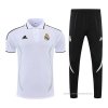 Conjunto Polo del Real Madrid 2022-2023 Blanco Conjunto Polo del Real Madrid 2022-2023 Blanco