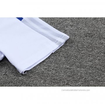 Conjunto Polo del Real Madrid 2022-2023 Blanco y Azul