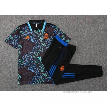 Conjunto Polo del Real Madrid 2022-2023 Gris