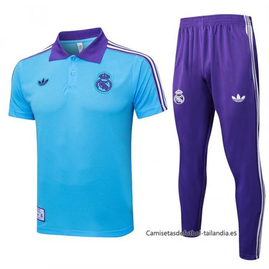 Conjunto Polo del Real Madrid 2025-2026 Azul - Haga un click en la imagen para cerrar