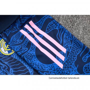 Conjunto Polo del Real Madrid Dragon 2024-2025 Azul