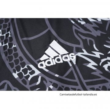 Conjunto Polo del Real Madrid Dragon 2024-2025 Negro