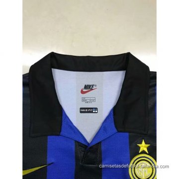 1ª Camiseta Inter Milan Manga Larga Retro 1998