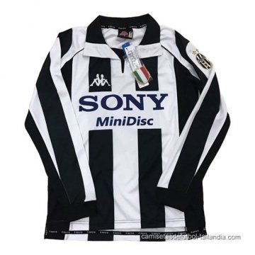 1ª Camiseta Juventus Manga Larga Retro 1997-1998 1ª Camiseta Juventus Manga Larga Retro 1997-1998