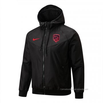 Rompevientos del Atletico Madrid 2022-2023 Negro Rompevientos del Atletico Madrid 2022-2023 Negro
