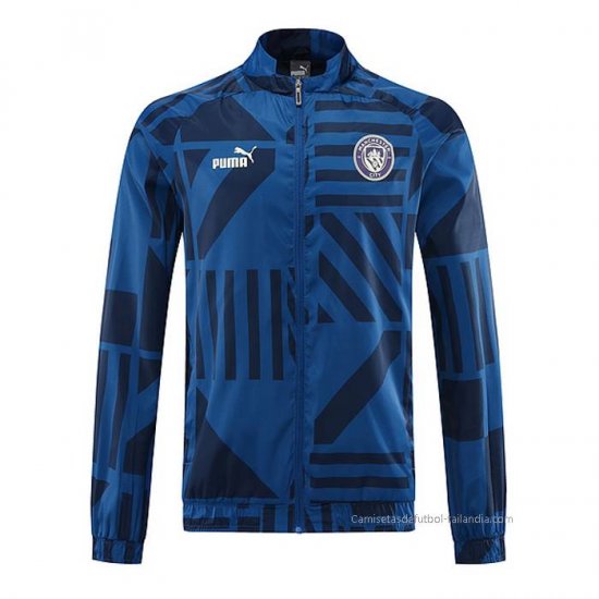 Rompevientos del Manchester City 2023-2024 Azul - Haga un click en la imagen para cerrar