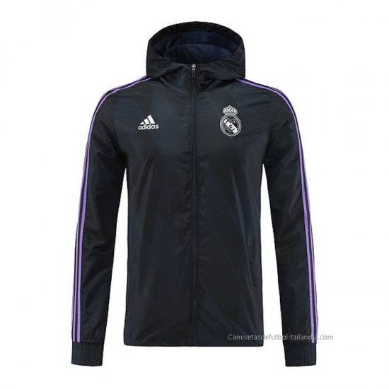 Rompevientos del Real Madrid 2022-2023 Negro - Haga un click en la imagen para cerrar
