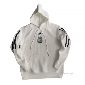 Sudadera con Capucha del Argentina 2022-2023 Blanco Sudadera con Capucha del Argentina 2022-2023 Blanco