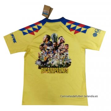 Tailandia Camiseta America Champion 2024-2025 Amarillo