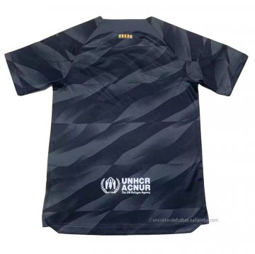 Camiseta Barcelona Portero 2023-2024 Negro