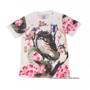Tailandia Camiseta Japon Dragon 2025-2026 Blanco Rosa Tailandia Camiseta Japon Dragon 2025-2026 Blanco Rosa