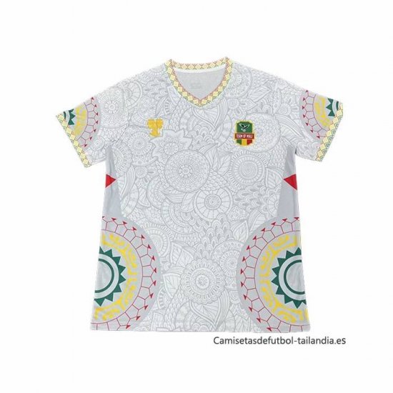 Tailandia Camiseta Mali Special 2025-2026 Blanco - Haga un click en la imagen para cerrar