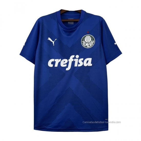 Tailandia Camiseta Palmeiras Portero 2023 Azul - Haga un click en la imagen para cerrar
