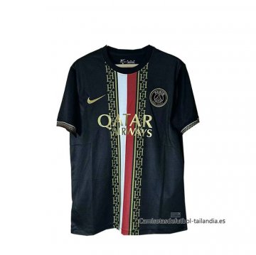 Tailandia Camiseta Paris Saint-Germain Portero Special 2025-2026 Negro Tailandia Camiseta Paris Saint-Germain Portero Special 2025-2026 Negro