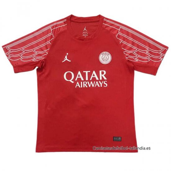 Tailandia Camiseta Paris Saint-Germain Portero Special 2025-2026 Rojo - Haga un click en la imagen para cerrar