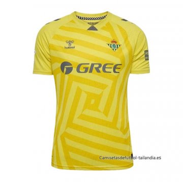 Tailandia Camiseta Real Betis Portero 2025-2026 Amarillo Tailandia Camiseta Real Betis Portero 2025-2026 Amarillo