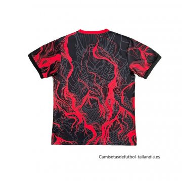 Tailandia Camiseta Real Madrid Dragon 2025-2026 Rojo Negro