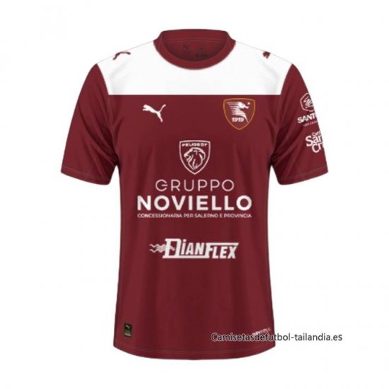 Tailandia 1ª Camiseta Salernitana 2025-2026 - Haga un click en la imagen para cerrar
