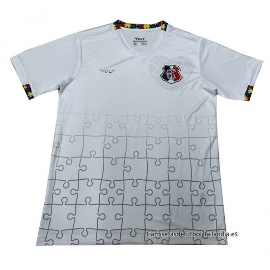 Tailandia Camiseta Santa Cruz Special 2024-2025 Blanco - Haga un click en la imagen para cerrar