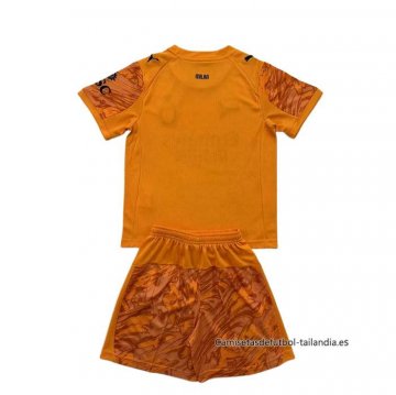 Camiseta AC Milan Portero Nino 2025-2026 Naranja