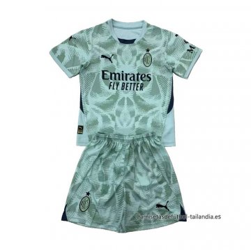 3ª Camiseta AC Milan Portero Nino 2024-2025