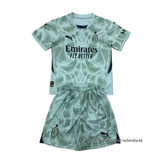 3ª Camiseta AC Milan Portero Nino 2024-2025 - Haga un click en la imagen para cerrar