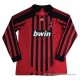 Camiseta AC Milan Primera Retro Manga Larga 2007-2008