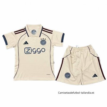 3ª Camiseta Ajax Nino 2025-2026 3ª Camiseta Ajax Nino 2025-2026