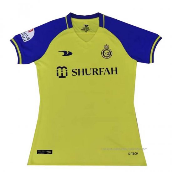 1ª Camiseta Al Nassr Mujer 2022-2023 - Haga un click en la imagen para cerrar