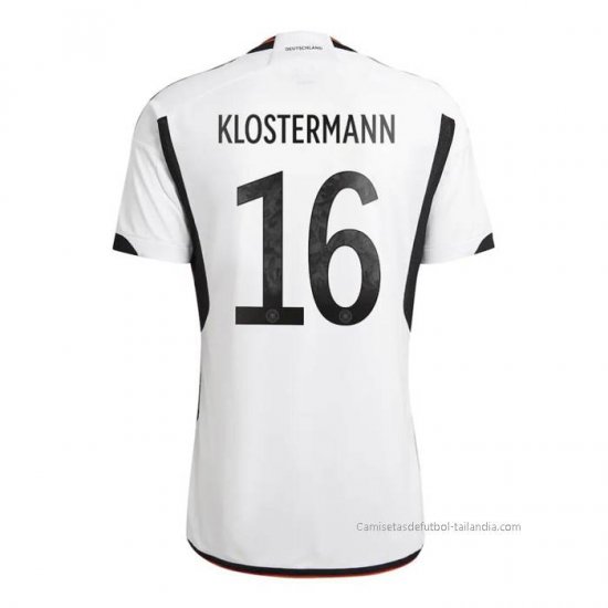 1ª Camiseta Alemania Jugador Klostermann 2022 - Haga un click en la imagen para cerrar