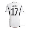 1ª Camiseta Alemania Jugador Neuhaus 2022