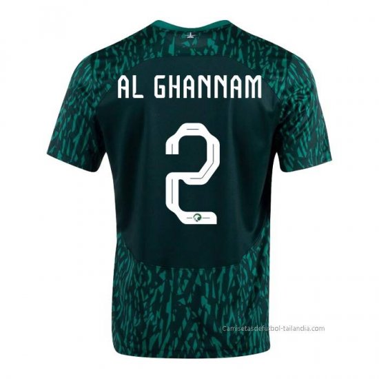 2ª Camiseta Arabia Saudita Jugador Al-Ghannam 2022 - Haga un click en la imagen para cerrar