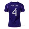2ª Camiseta Argentina Jugador Montiel 2022