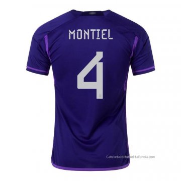 2ª Camiseta Argentina Jugador Montiel 2022 2ª Camiseta Argentina Jugador Montiel 2022