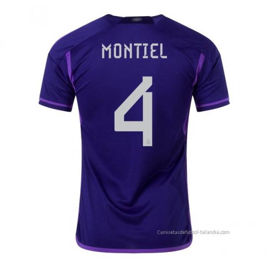 2ª Camiseta Argentina Jugador Montiel 2022 - Haga un click en la imagen para cerrar