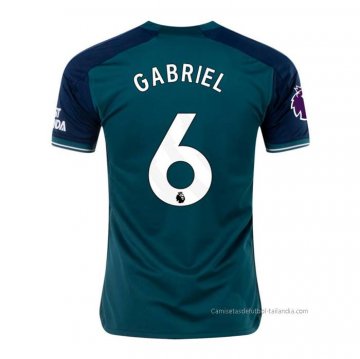 3ª Camiseta Arsenal Jugador Gabriel 2023-2024 3ª Camiseta Arsenal Jugador Gabriel 2023-2024