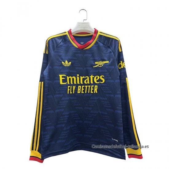 2ª Camiseta Arsenal Manga Larga 2026-2027 - Haga un click en la imagen para cerrar