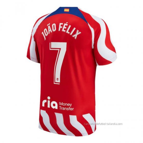 1ª Camiseta Atletico Madrid Jugador Joao Felix 2022-2023 - Haga un click en la imagen para cerrar