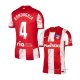 1ª Camiseta Atletico Madrid Jugador Kondogbia 2021-2022