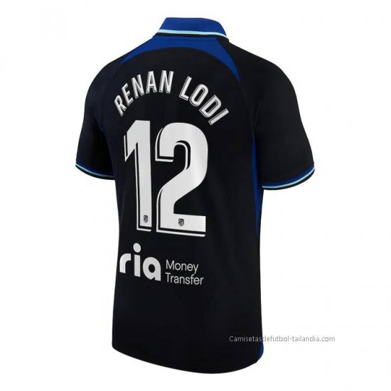 2ª Camiseta Atletico Madrid Jugador Renan Lodi 2022-2023 - Haga un click en la imagen para cerrar