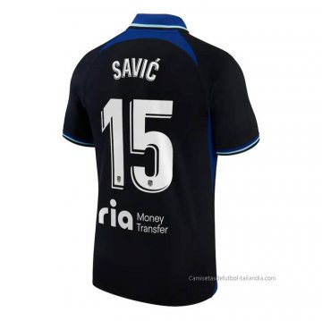 2ª Camiseta Atletico Madrid Jugador Savic 2022-2023 2ª Camiseta Atletico Madrid Jugador Savic 2022-2023
