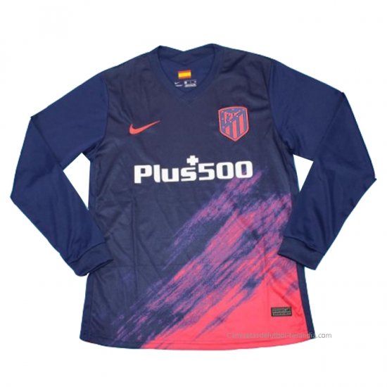 2ª Camiseta Atletico Madrid Manga Larga 2021-2022 - Haga un click en la imagen para cerrar